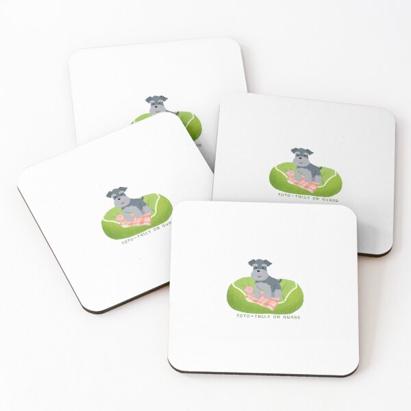Item preview, "Toto-tally On Guard" Dog Pun Sticker designed and sold by cute-and-punny.