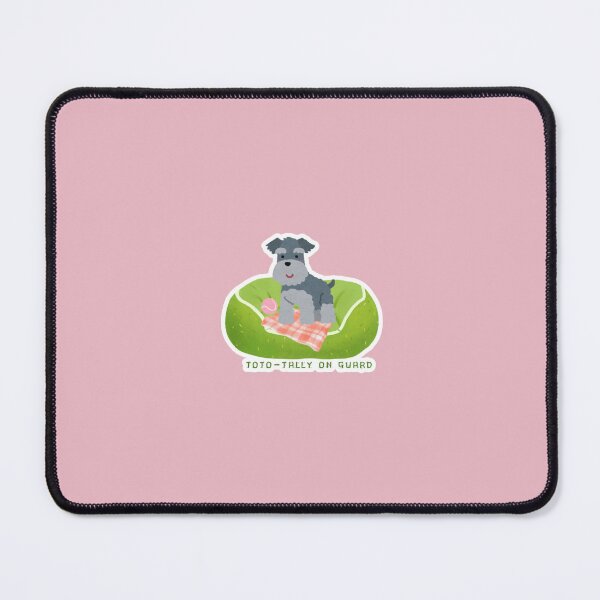 Item preview, "Toto-tally On Guard" Dog Pun Sticker designed and sold by cute-and-punny.
