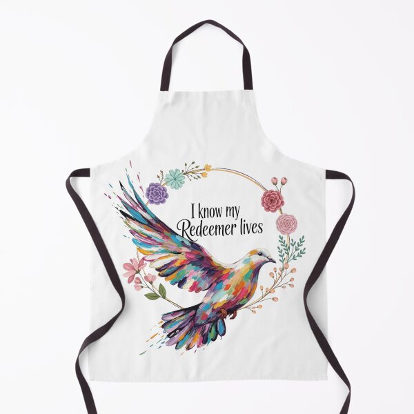 Item preview, I Know My Redeemer Lives, Colorful Dove designed and sold by Faithloveshop.
