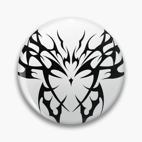 Item preview, Tribal butterfly and heart designed and sold by Tribalgothss.