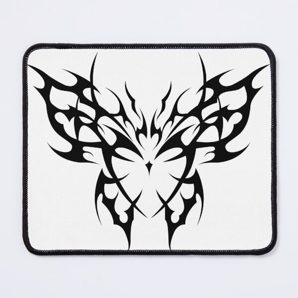 Item preview, Tribal butterfly and heart designed and sold by Tribalgothss.