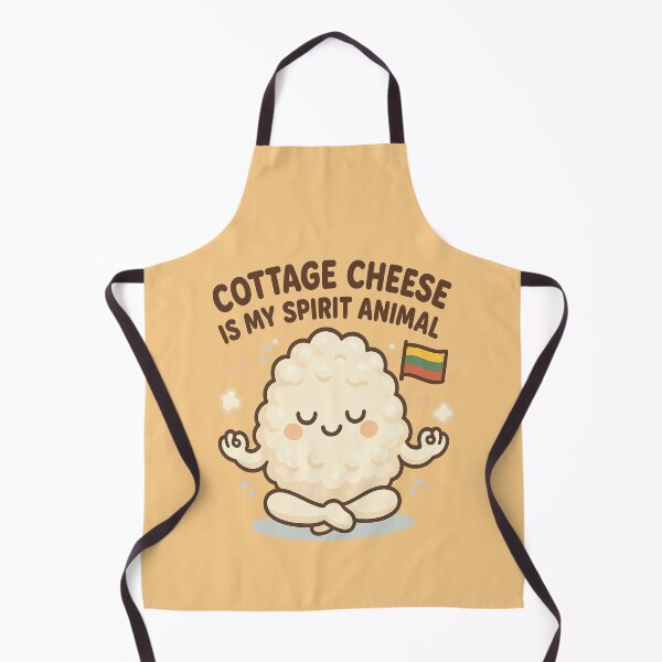 Item preview, Cottage Cheese is My Spirit Animal – Lithuanian Food Zen designed and sold by Globalcitytees.