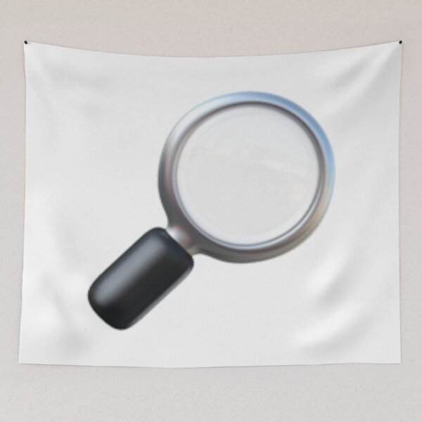 Item preview, Magnifying Glass (right-pointing) Search Emoji designed and sold by Popular-Gifts.
