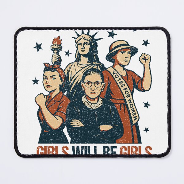 Item preview, Girls Will Be Girls , Girls Power designed and sold by vintagearttee.