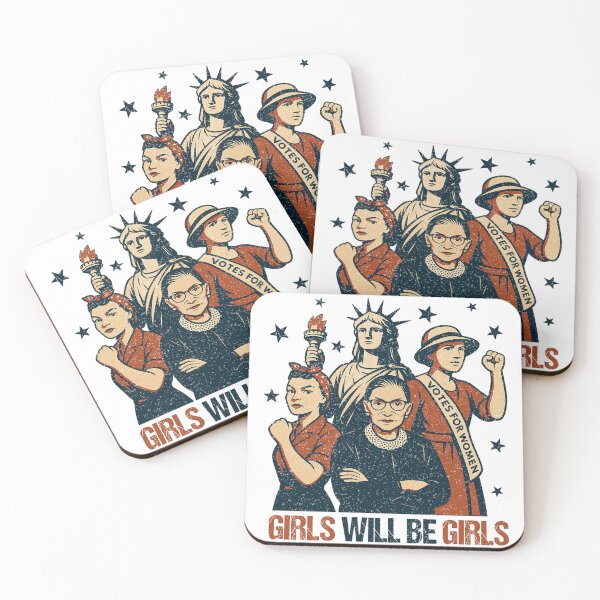 Item preview, Girls Will Be Girls , Girls Power designed and sold by vintagearttee.