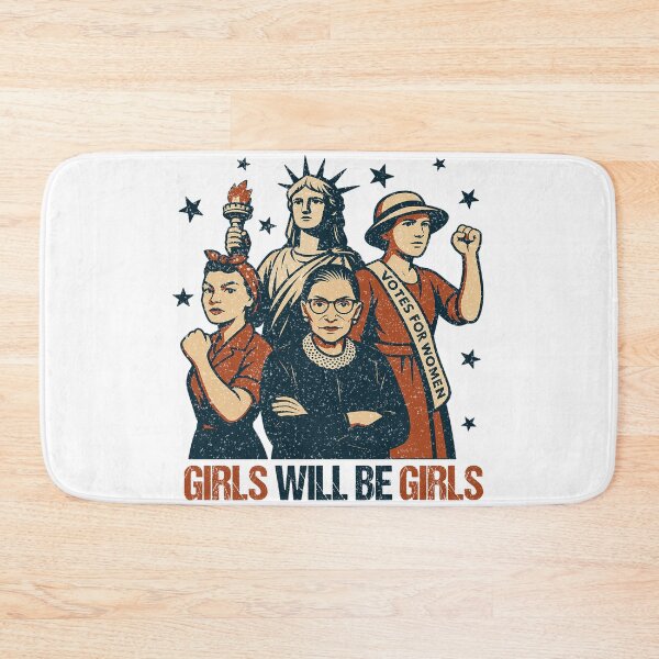 Item preview, Girls Will Be Girls , Girls Power designed and sold by vintagearttee.
