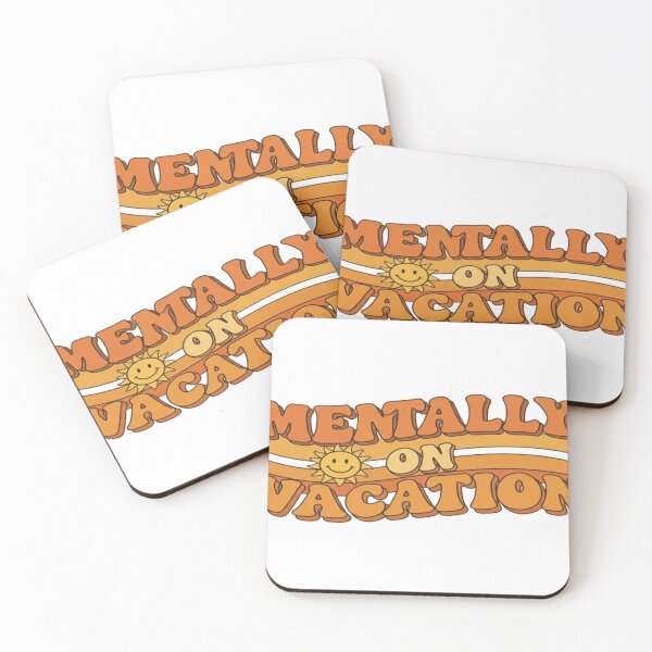 Item preview, Retro Mentally on Vacation designed and sold by EastEndTownie.