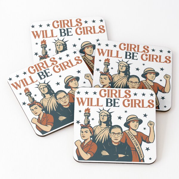 Item preview, Retro Girls Will Be Girls , Girls Power designed and sold by vintagearttee.