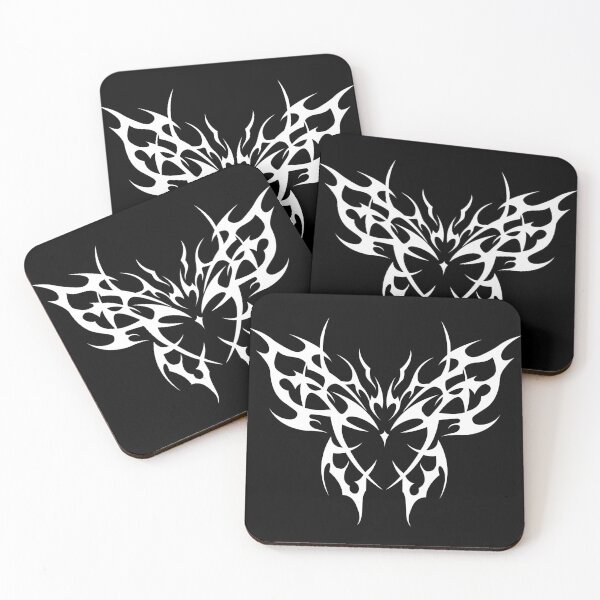 Item preview, Tribal butterfly and heart designed and sold by Tribalgothss.