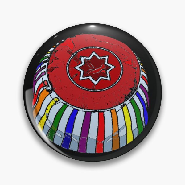 Item preview, PRIDE Collection: Scottish Teacakes in Rainbow Stripes designed and sold by Rebecca Creates....