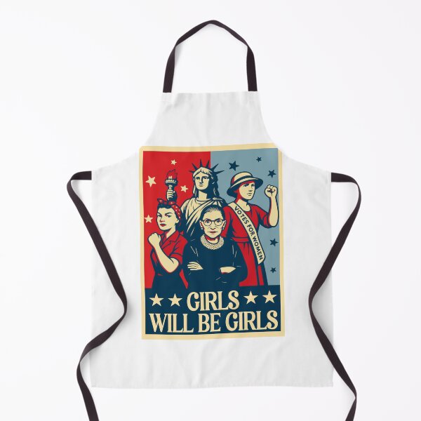 Item preview, Retro Girls Will Be Girls , Girls Power, Feminist, 4th of July designed and sold by vintagearttee.