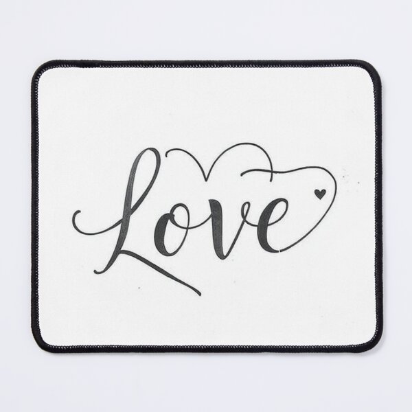 Item preview,  Elegant Calligraphy “Love” Word with Heart – Romantic Vector Art designed and sold by hjian8219.