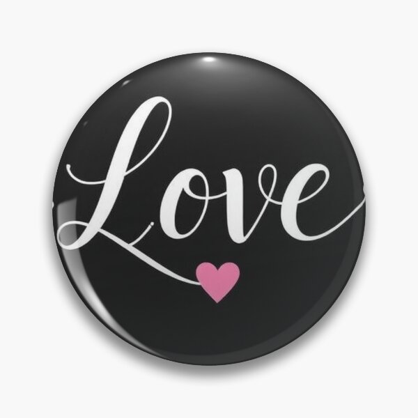 Item preview, Elegant Calligraphy “Love” Word with Heart – Romantic Vector Art designed and sold by hjian8219.