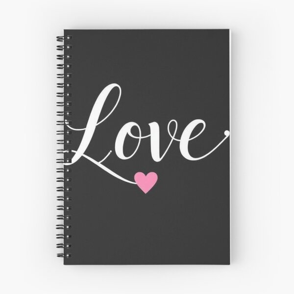 Item preview, Elegant Calligraphy “Love” Word with Heart – Romantic Vector Art designed and sold by hjian8219.