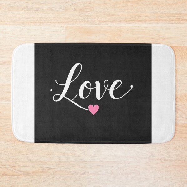 Item preview, Elegant Calligraphy “Love” Word with Heart – Romantic Vector Art designed and sold by hjian8219.