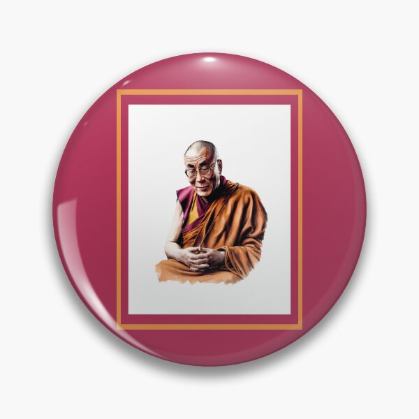 Item preview, His Holiness the 14th Dalai Lama Tenzin Gyatso designed and sold by Tammy Winand Arts.