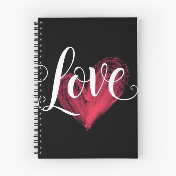 Item preview, Elegant Calligraphy “Love” Word with Heart – Romantic Vector Art designed and sold by hjian8219.