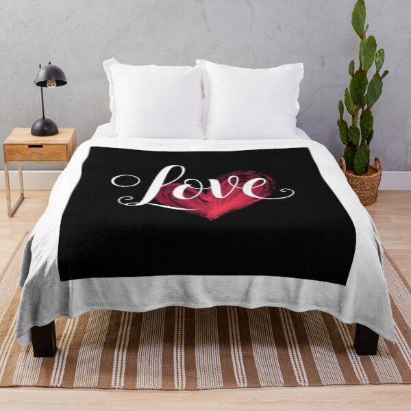 Item preview, Elegant Calligraphy “Love” Word with Heart – Romantic Vector Art designed and sold by hjian8219.