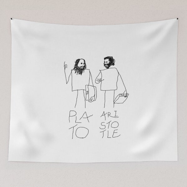 Item preview, Plato & Aristotle by 9JD designed and sold by BN18.
