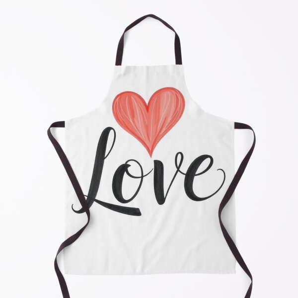 Item preview,  Elegant Calligraphy “Love” Word with Heart – Romantic Vector Art designed and sold by hjian8219.
