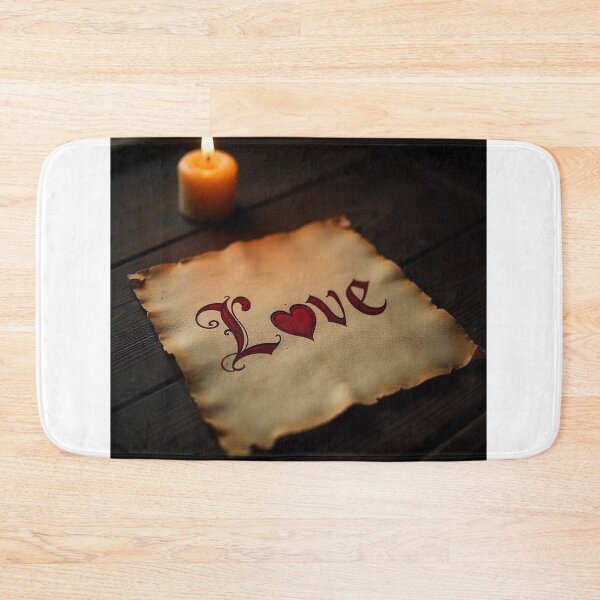 Item preview,  Elegant Calligraphy “Love” Word with Heart – Romantic Vector Art designed and sold by hjian8219.