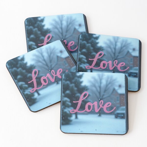 Item preview, Elegant Calligraphy “Love” Word with Heart – Romantic Vector Art designed and sold by hjian8219.