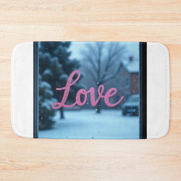 Item preview, Elegant Calligraphy “Love” Word with Heart – Romantic Vector Art designed and sold by hjian8219.