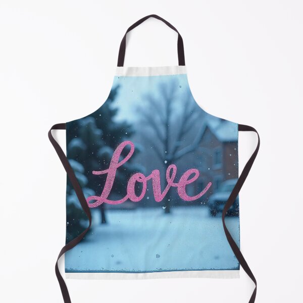 Item preview, Elegant Calligraphy “Love” Word with Heart – Romantic Vector Art designed and sold by hjian8219.