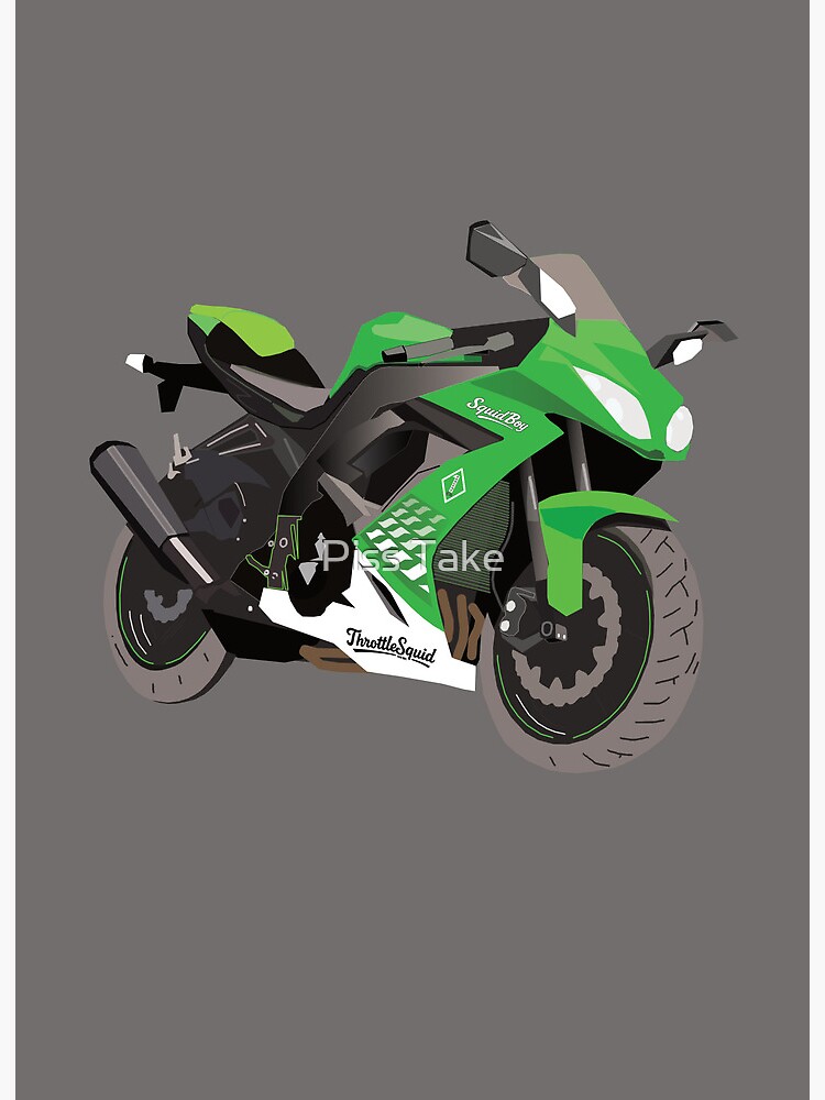 アート Kawasaki ZX10 Ninja Sport Bike Graphic Kit (08-09) AMR