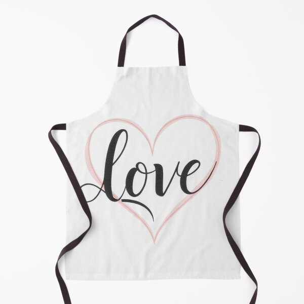 Item preview,  Elegant Calligraphy “Love” Word with Heart – Romantic Vector Art designed and sold by hjian8219.
