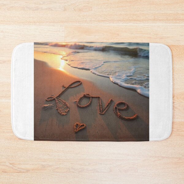 Item preview, Elegant Calligraphy “Love” Word with Heart – Romantic Vector Art designed and sold by hjian8219.