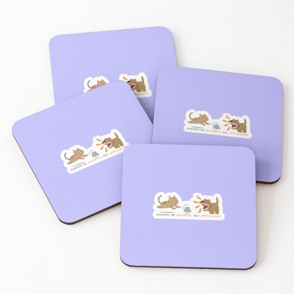 Item preview, "Running On Instincts, Not Intelligence" designed and sold by cute-and-punny.