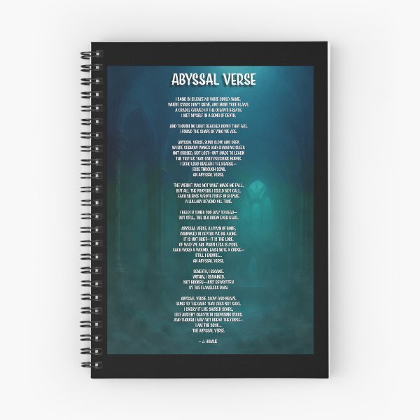 Item preview, Abyssal Verse designed and sold by Humliej.