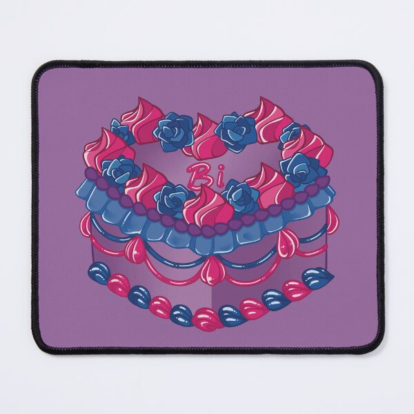 Item preview, Bi Pride Cake designed and sold by Gothishop.
