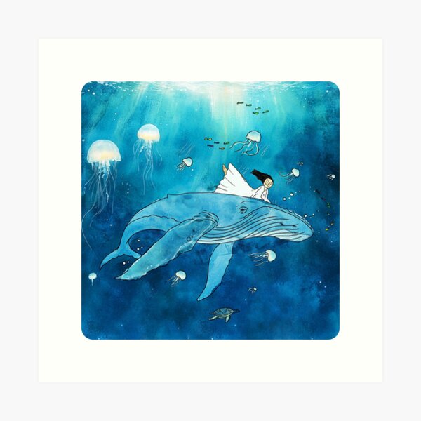 Item preview, Midnight - Whale designed and sold by Exclusive Home to "Midnight" by Bryan Erdy.