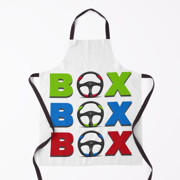 Item preview, Box Box Box – Racing Steering Wheel Typography Design . designed and sold by Mahmoud Salah.