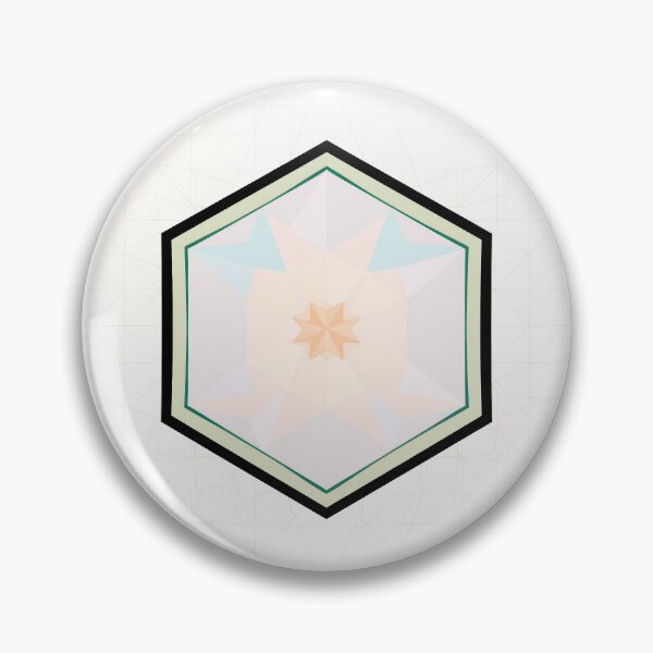 Item preview, Tessellated Hexagon Center designed and sold by CTM ArtStudio.