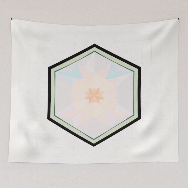 Item preview, Tessellated Hexagon Center designed and sold by CTM ArtStudio.