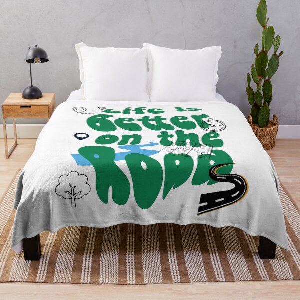 Item preview, Life Is Better on the Road Travel Quote designed and sold by mintmono-studio.