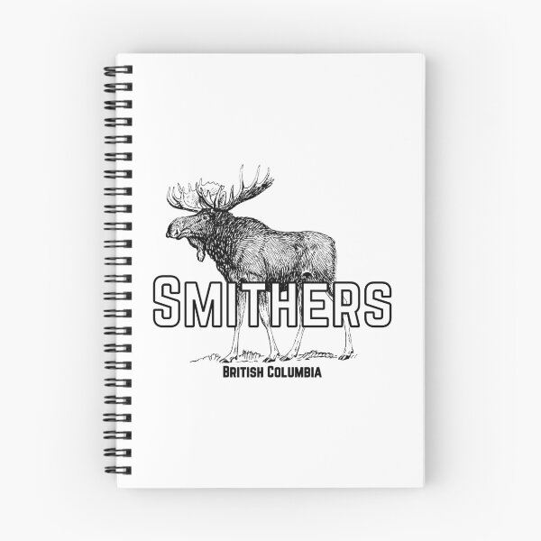 Item preview, Smithers, BC Moose – Monochrome Wildlife Graphic in Black and White designed and sold by ROB604.