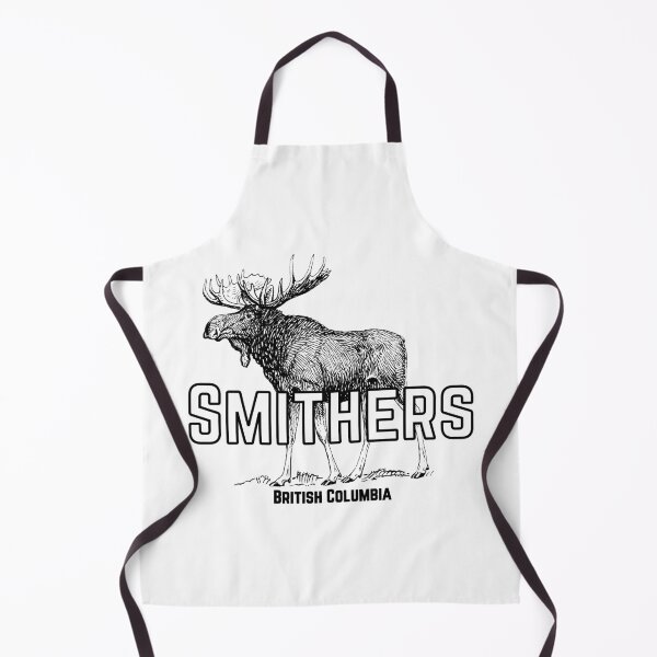 Item preview, Smithers, BC Moose – Monochrome Wildlife Graphic in Black and White designed and sold by ROB604.