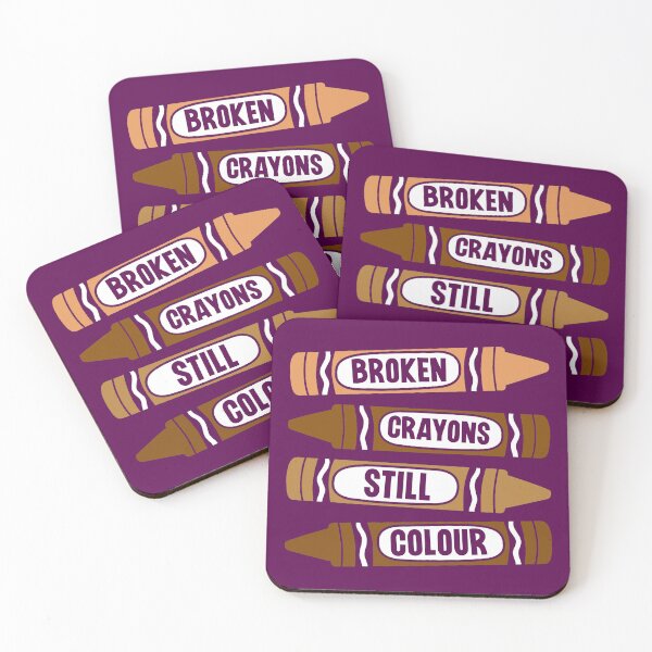 Item preview, Broken Crayons Still Colour. Mental Health Awareness. Inspirational Quote. Motivational designed and sold by DesignHouse07.