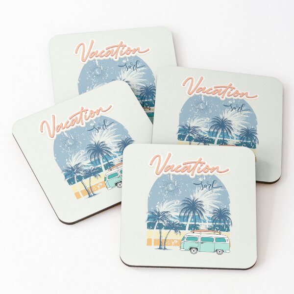 Item preview, Vacation Vibes – Summer Beach Van Art designed and sold by mintmono-studio.