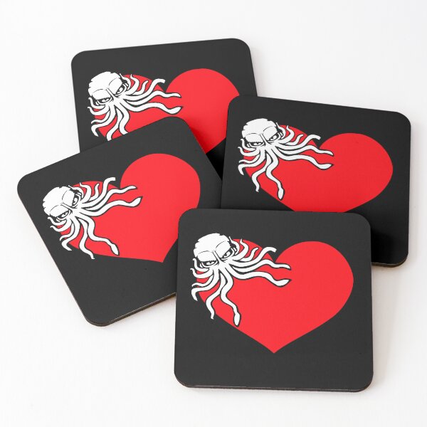 Item preview, I Love Octopus Heart Symbol Cute Little Squid designed and sold by shirt-o-mat.
