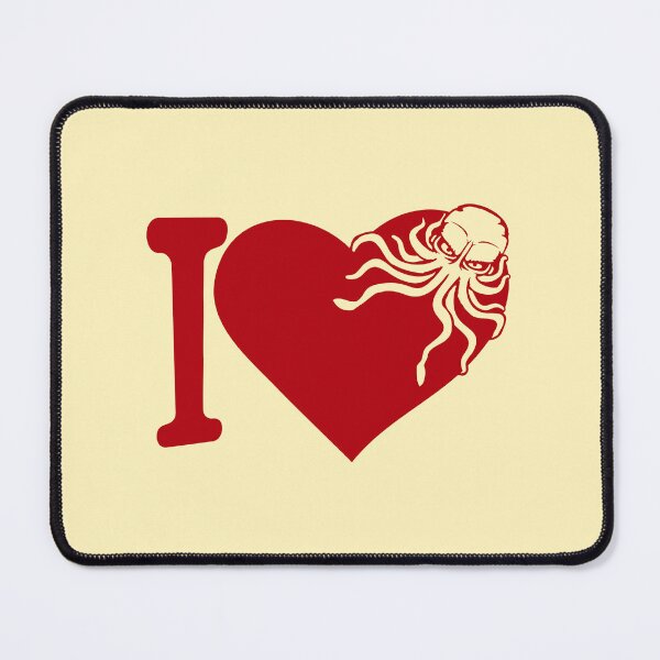 Item preview, I Love Octopus Heart Symbol Cute Little Squid designed and sold by shirt-o-mat.