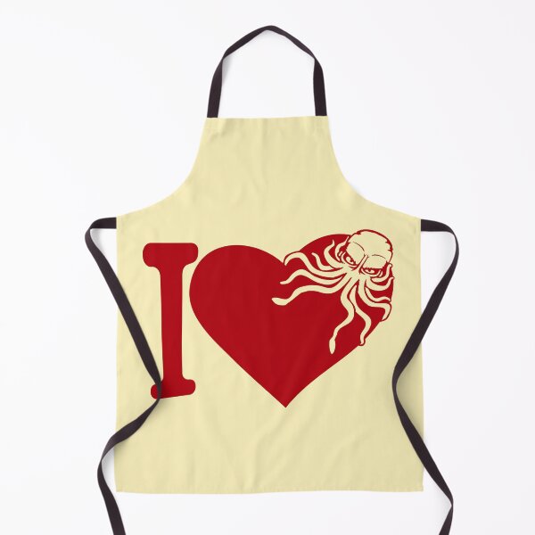 Item preview, I Love Octopus Heart Symbol Cute Little Squid designed and sold by shirt-o-mat.