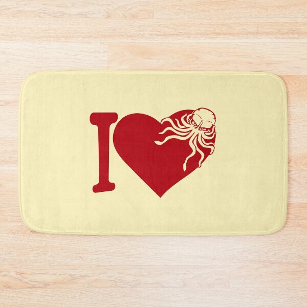 Item preview, I Love Octopus Heart Symbol Cute Little Squid designed and sold by shirt-o-mat.