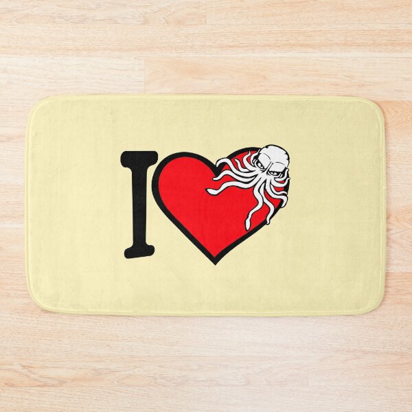 Item preview, I Love Octopus Heart Symbol Cute Little Squid designed and sold by shirt-o-mat.