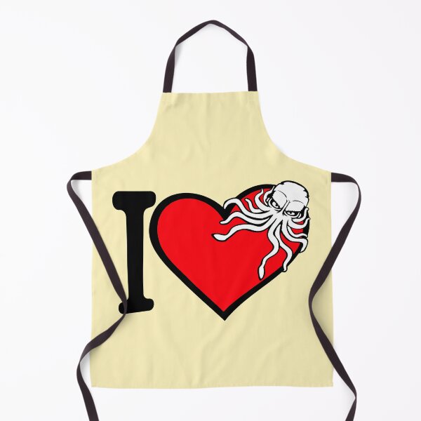 Item preview, I Love Octopus Heart Symbol Cute Little Squid designed and sold by shirt-o-mat.