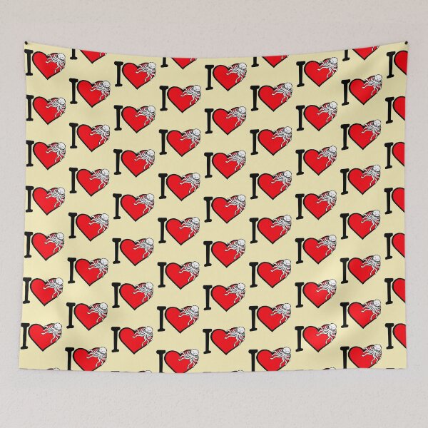 Item preview, I Love Octopus Heart Symbol Cute Little Squid designed and sold by shirt-o-mat.